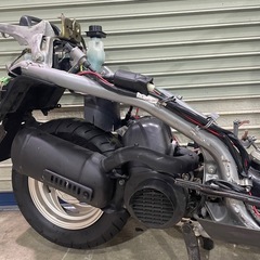 山形発　ホンダ　HF05  リード90(105cc)制作途中　カスタム車両　新品部品の画像