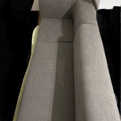 ロータイプコーナーソファ3点セット　ブラウンの画像