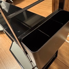 【美品】山崎実業 tower コンロ奥ラック 3段 の画像