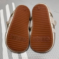 Kinloch Andersonベビーシューズ ホワイトの画像