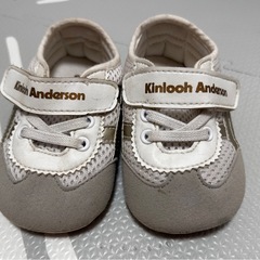 Kinloch Andersonベビーシューズ ホワイトの画像