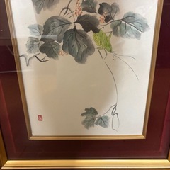額縁 日本画 芸術作品の画像