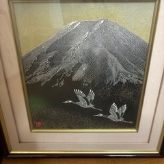 額縁 日本画 芸術作品の画像