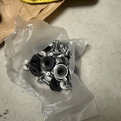【新品未使用】日産　y60サファリ 純正フロントバンパーの画像