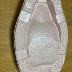 Richell　ピンク フォーム製 ベビーバス
の画像
