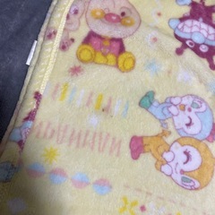 【お話中】アンパンマン 毛布 ブランケット バンダイの画像