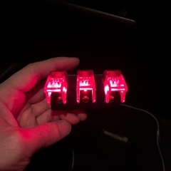 12V スイッチ付ソケット　2個の画像