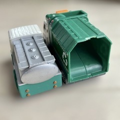 清掃車　2台　音がなるおもちゃの画像