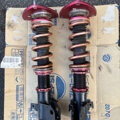 BLITZ（ブリッツ）レガシィBL/BP用　減衰力32段調整付全長調整式車高調　DAMPER　ZZ-R＋SWIFT（スイフト）仕様　中古品の画像
