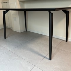 大塚家具 パシオン ダイニングテーブル セラミック セラミックテーブル 138×85の画像