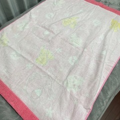 ポケモン　ピカチュウ　ラッキー　ホイップ　大判タオルケットの画像