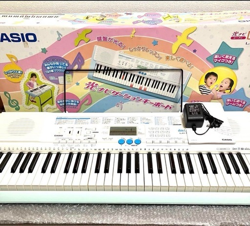 CASIO カシオ 電子ピアノ 電子キーボード LK-108 光ナビゲーション
