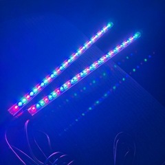 【取引予定有】12V LEDライト2連　コントローラー付の画像