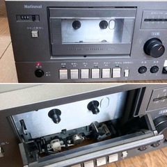 ナショナル カセット付き卓上型音響装置 WA-765の画像