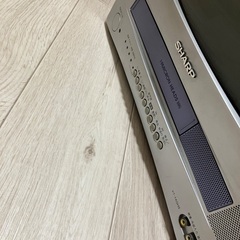 シャープ　テレビデオ　2002年　動作確認すみの画像