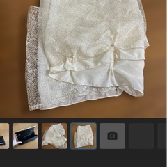結婚式　バック　ショールの画像