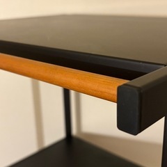[ 山崎実業 tower/タワー ] ゴミ箱の上を有効活用！ゴミ箱上ラック (レンジボード/キッチンボード/キッチンラック/キッチン収納) 2859/2860の画像