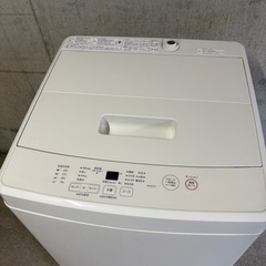 無印良品 洗濯機5kg                                                                  風乾燥機能付き2020年製の画像