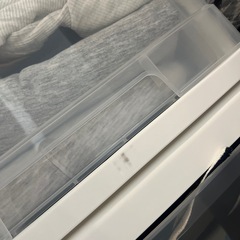 ニトリクローゼットケース　3個セット(透明クリア)の画像
