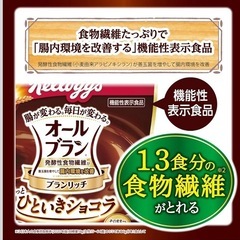 ケロッグ・オールブラン　チョコ5袋の画像