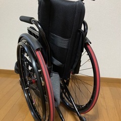 ＯＸオーエックスエンジニアリング社製　車椅子　車いす　車イス　スロープ松葉杖自走式介助の画像