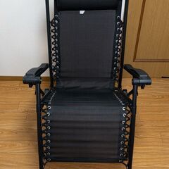 【説明欄ご一読ください】美品・ゼログラビティ チェア Amazonベーシック ブラックの画像