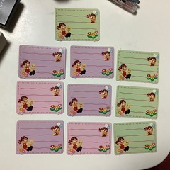 不二家　ペコちゃん　つたえてペコちゃん　メモスタンド　10種　コンプリートの画像