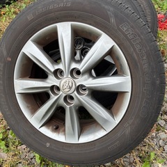 トヨタ　純正ホイール　夏タイヤ付きの画像
