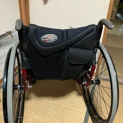 OX製 アームレスト　折りたたみ　軽量　車椅子 車いす 車イス 自走式　アンダーネット松葉杖スロープも出品中ですの画像