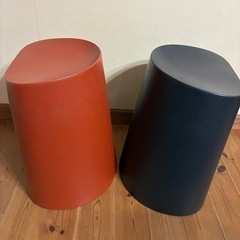 無印良品 ポリプロピレンスタッキングスツール2点セット
・ライトグレー 約幅43×奥行34×高さ45cm  良品計画の画像