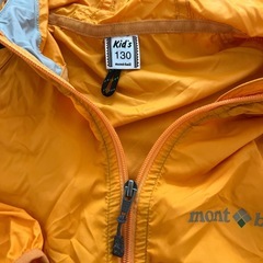 モンベル　130 薄手ウインドブレーカーの画像
