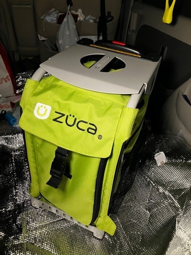 zuca 座れるキャリーケース　美品