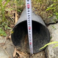 塩ビパイプ 排水パイプ×4本 長さ4メートル オスメスで連結可能な為、最大16メートル の画像