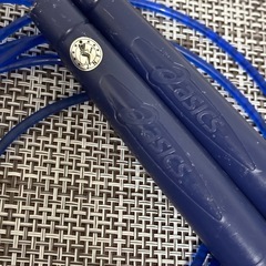 asics 縄跳び　ネイビー　JNF公認　クリアートビナワの画像