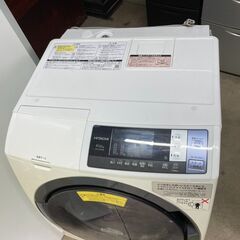 【リユースショップスパークル】ドラム式洗濯機　日立　2018年製　洗濯容量/乾燥容量 10kg/6kg　BD-SG100BL　配送設置可能♪の画像