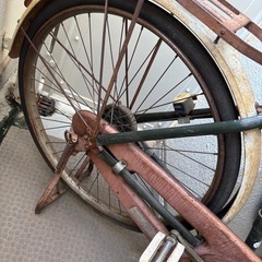 山口ベニー号　レトロ自転車　実用車の画像