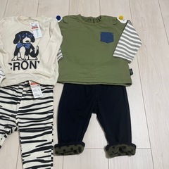 子供秋服　90センチの画像