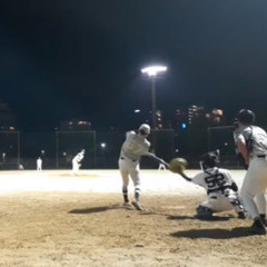 10月12日（日曜日）ナイター草野球　グローブ貸し出しもO…