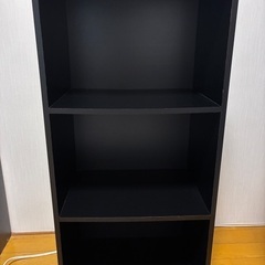 【無料】本棚 3段タイプ 幅41.5cm 奥行29cm 高さ88cm　[Free] 3-Tier Bookshelf – W41.5cm x D29cm x H88cmの画像