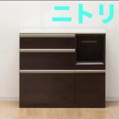 ニトリ⭐︎キッチンカウンターの画像