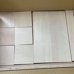 シナ合板詰め合わせ（版画・工作用）の画像