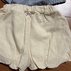 新品　90 ショートパンツ　2点セットの画像