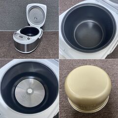 2023年製■5.5合炊き 炊飯器 VERSOS VS-KE65 ベルソス 炊飯ジャーの画像