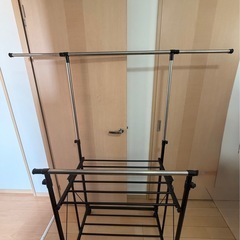 洗濯物干しラックの画像