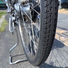 中古24インチ Panasonic電動アシスト自転車　8.9Ah新品　大阪の画像