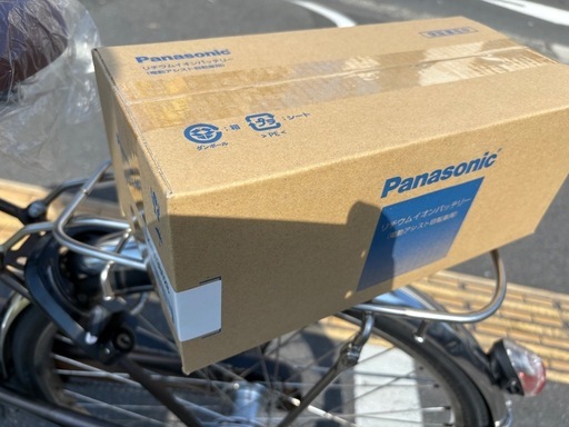 中古Panasonic電動アシスト自転車　8.9Ah新品　大阪