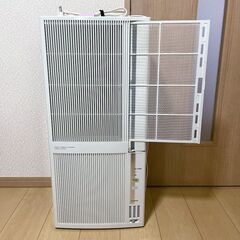 2020年製■コロナ 冷暖房兼用 窓用エアコン ～8畳 ReLaLa CWH-A1820 CORONA 冷房/暖房 リモコン/窓枠付き ウインドヒーポンの画像