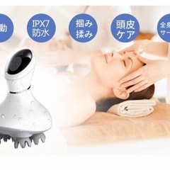 ヘッドマッサージ　乾湿両用　の画像