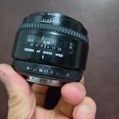 優良品 SIGMA SUPER WIDE II 24mm F2.8　ｋマウント ★分解清掃済みの画像