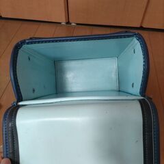 紺ランドセル牛革　通学バッグ男の子の画像